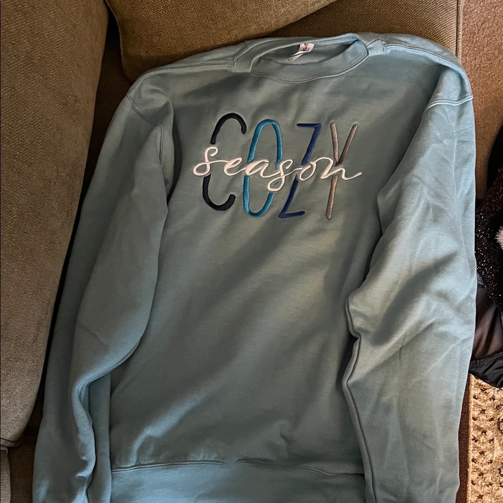 Women's Blue Cozy Sweatshirt